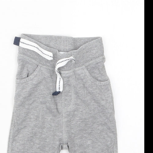 Marks and Spencer Boys Grey   Capri Trousers Size 3-6 Months