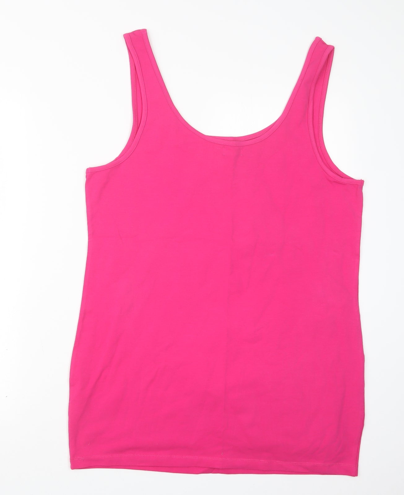 New Look Womens Pink   Basic Tank Size 18