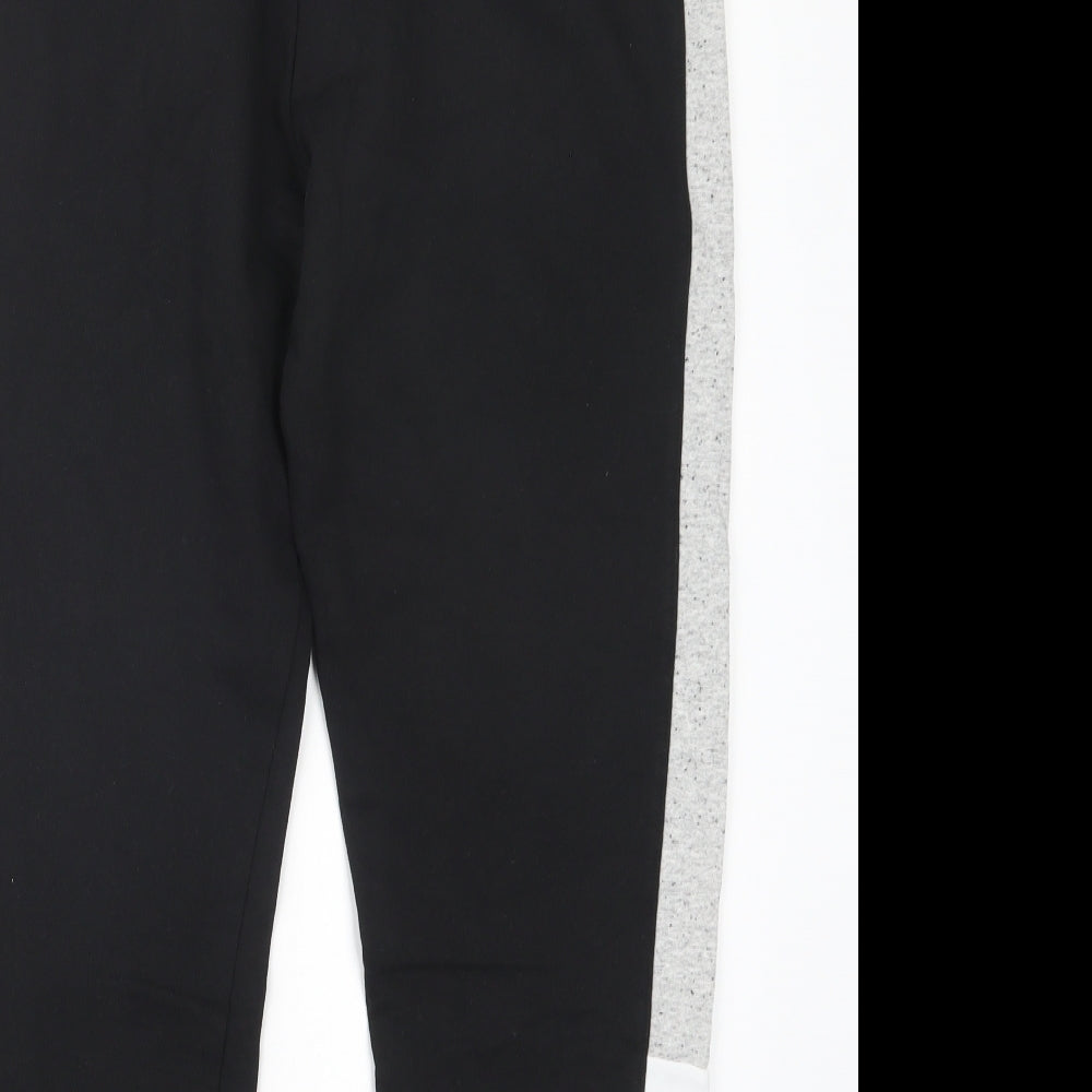 F&F Womens Black   Jogger Trousers Size M L24 in