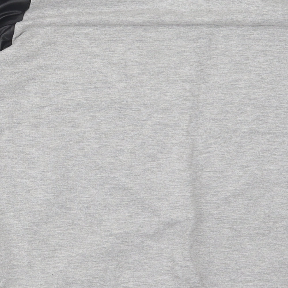 Brave Soul Mens Grey    T-Shirt Size S