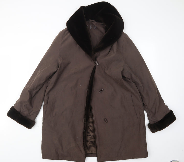 JFW Womens Beige   Jacket Coat Size 14