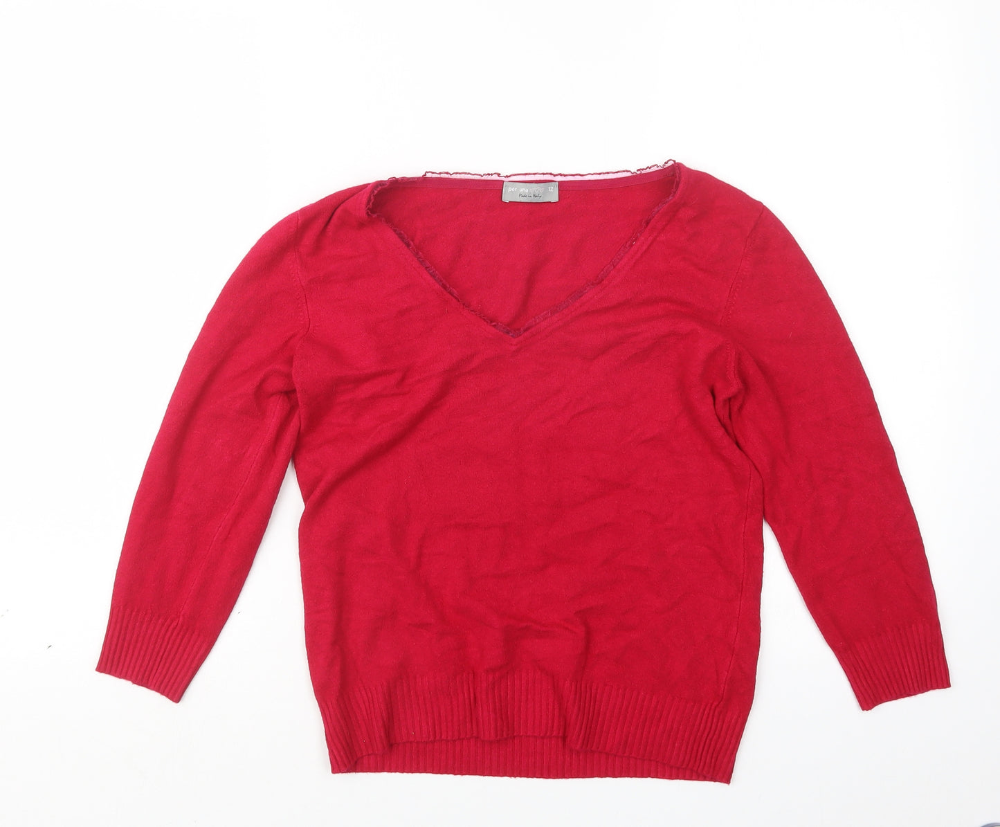 Per Una Womens Pink   Pullover Jumper Size 12