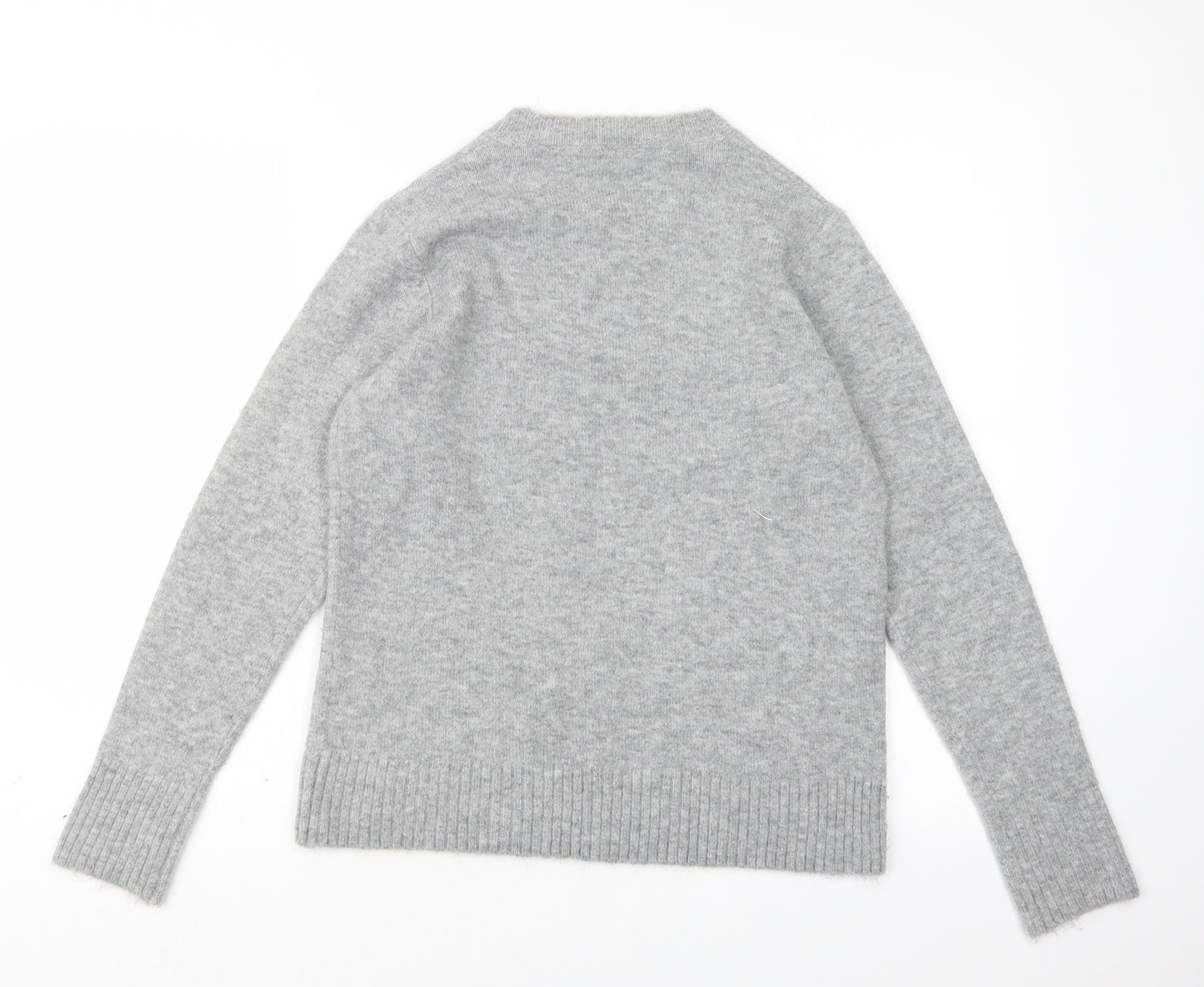 Warehouse Womens Grey  Knit Pullover Jumper Size 12