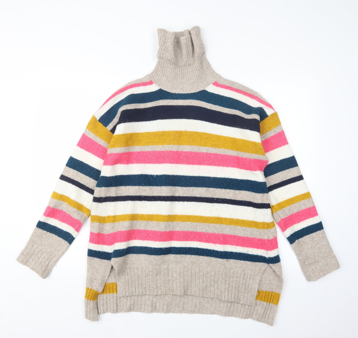 Marks and Spencer Womens Beige  Knit Pullover Jumper Size M