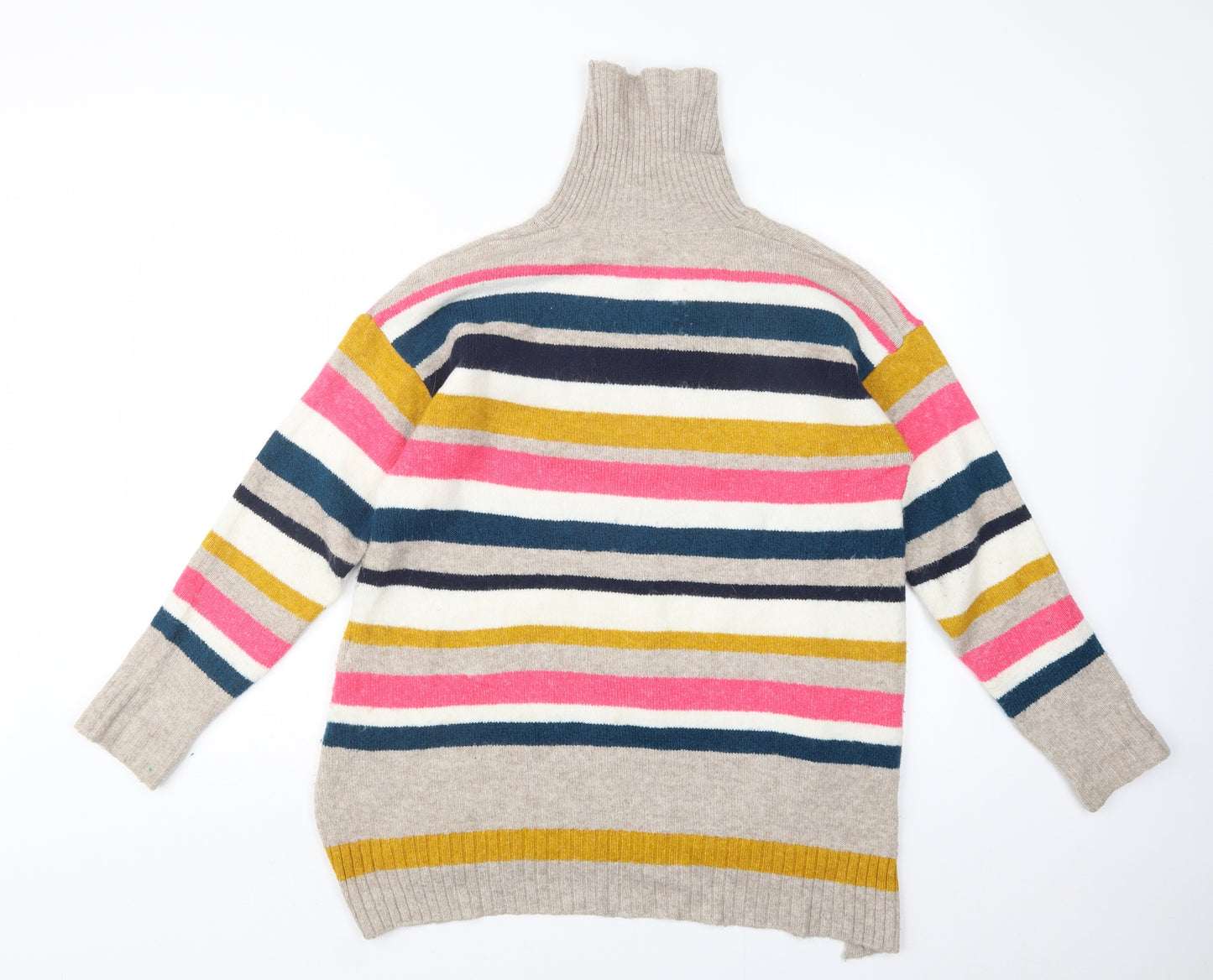 Marks and Spencer Womens Beige  Knit Pullover Jumper Size M
