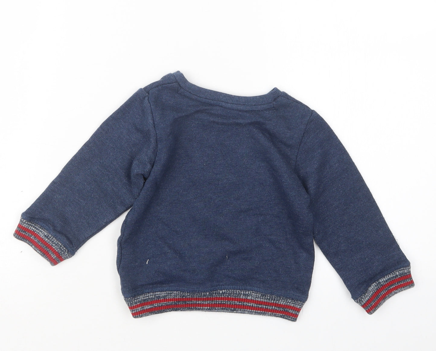 Marks and Spencer Boys Blue   Pullover Jumper Size 12-18 Months