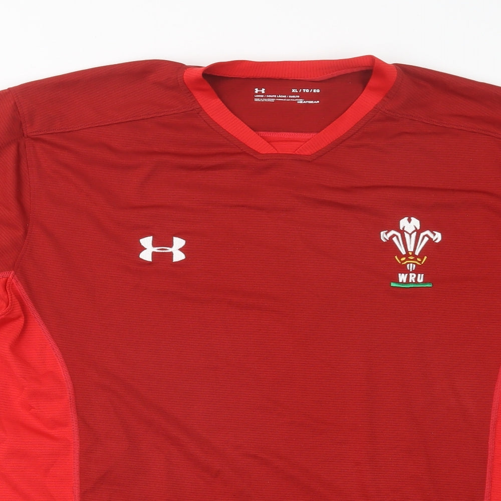 Under armour Mens Red    T-Shirt Size XL  - WRU