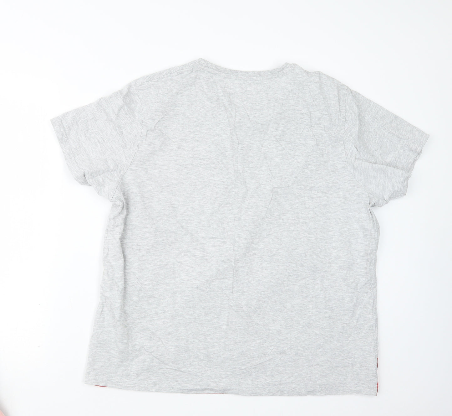 Nutmeg Mens Grey    T-Shirt Size XL  - Christmas