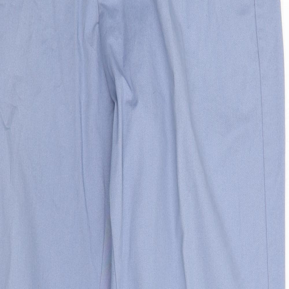 Blue Harbour Mens Blue   Chino Trousers Size 32 in L33 in