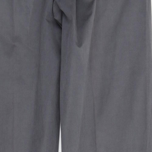 NEXT Mens Grey   Chino Trousers Size 32 in L32 in