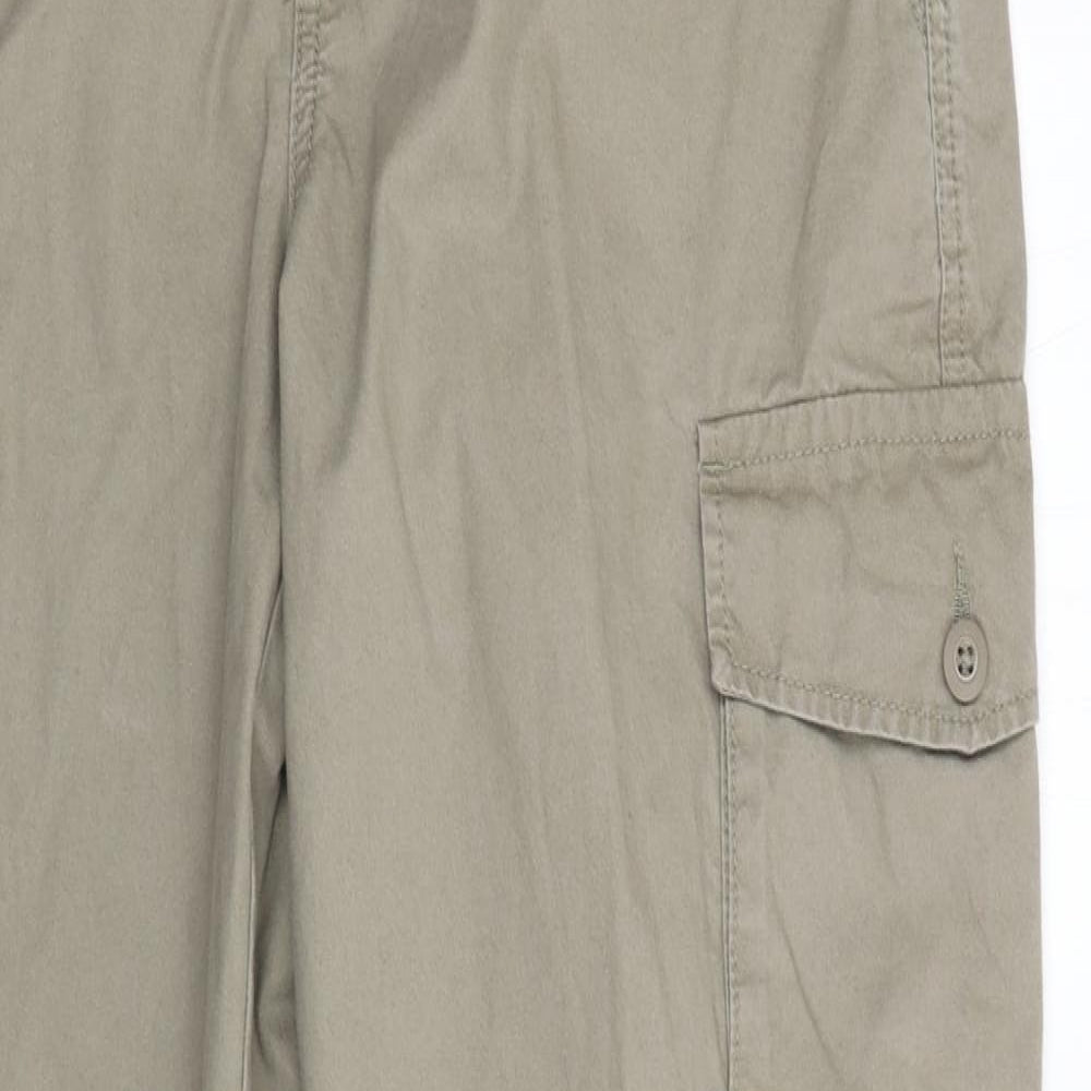 M&S Mens Brown   Cargo Trousers Size 32 in L33 in