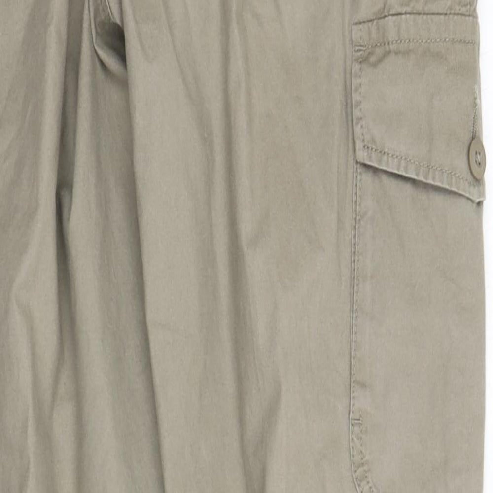 M&S Mens Brown   Cargo Trousers Size 32 in L33 in