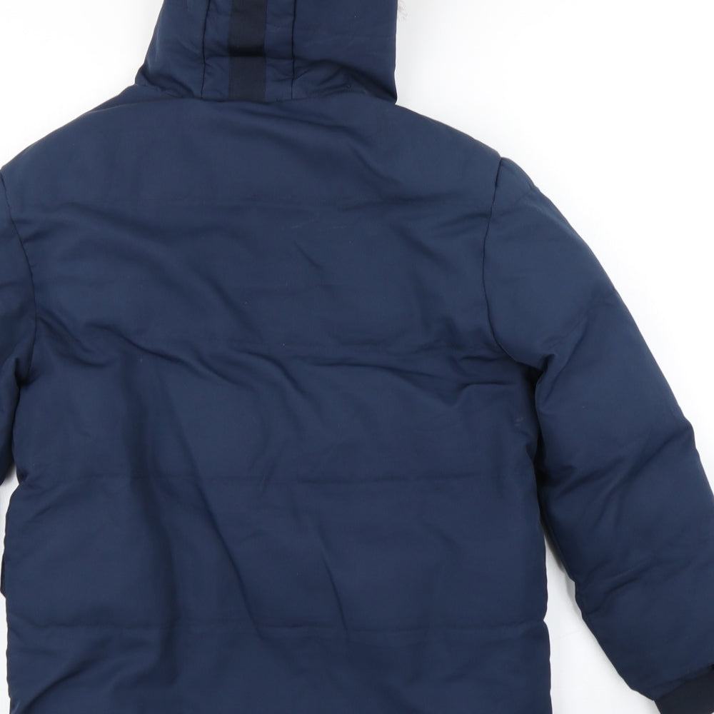 NEXT Boys Blue   Parka Coat Size 9 Years