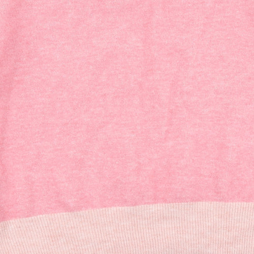 H&M Womens Pink  Knit Pullover Jumper Size M