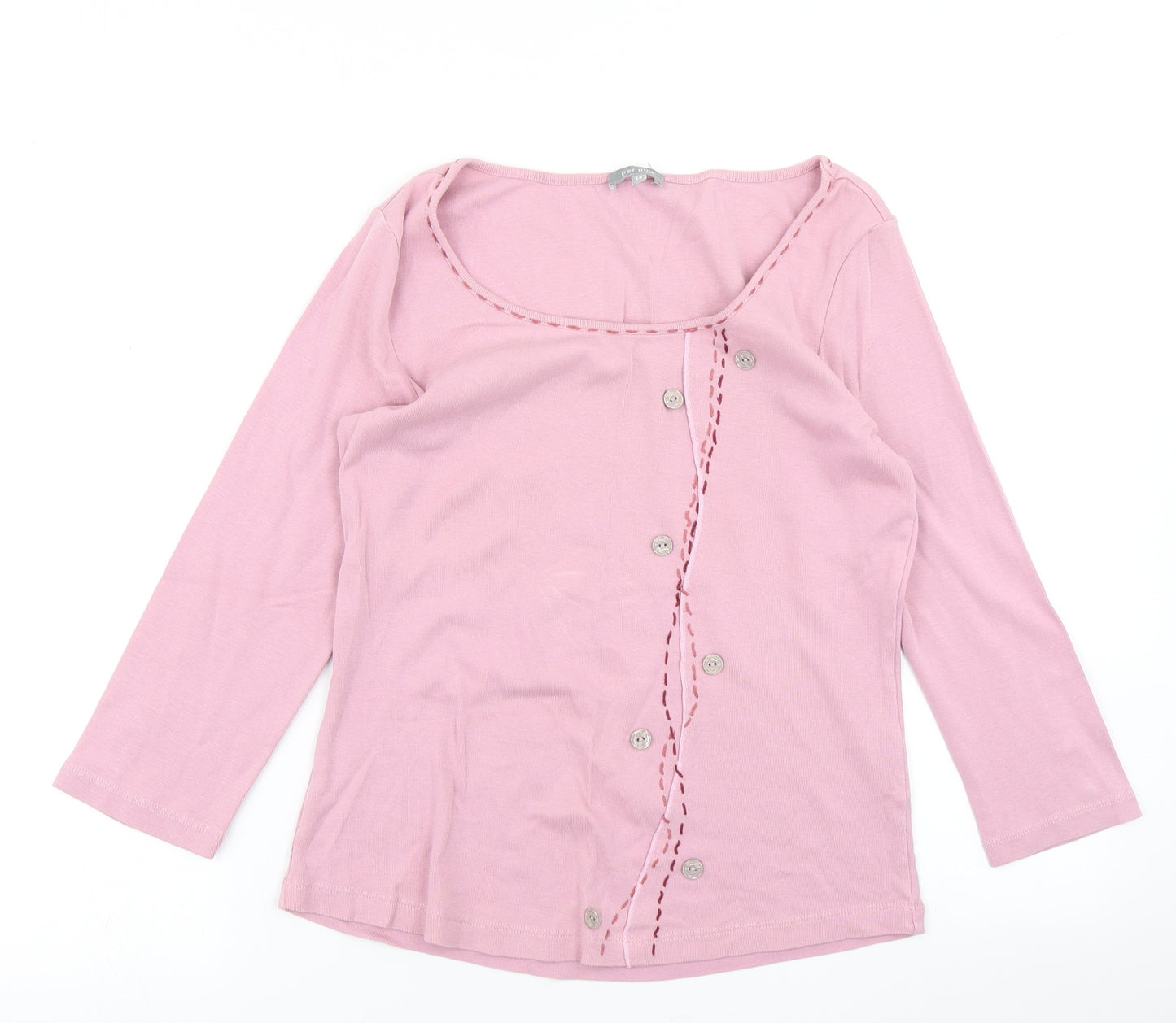 Per Una Womens Pink   Basic T-Shirt Size 14