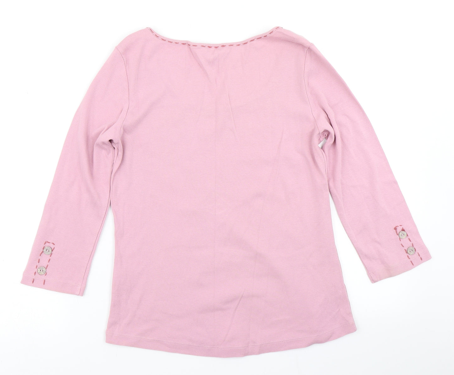 Per Una Womens Pink   Basic T-Shirt Size 14