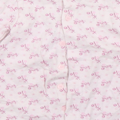 Zip Zap Girls Pink Floral  A-Line  Size 6-9 Months