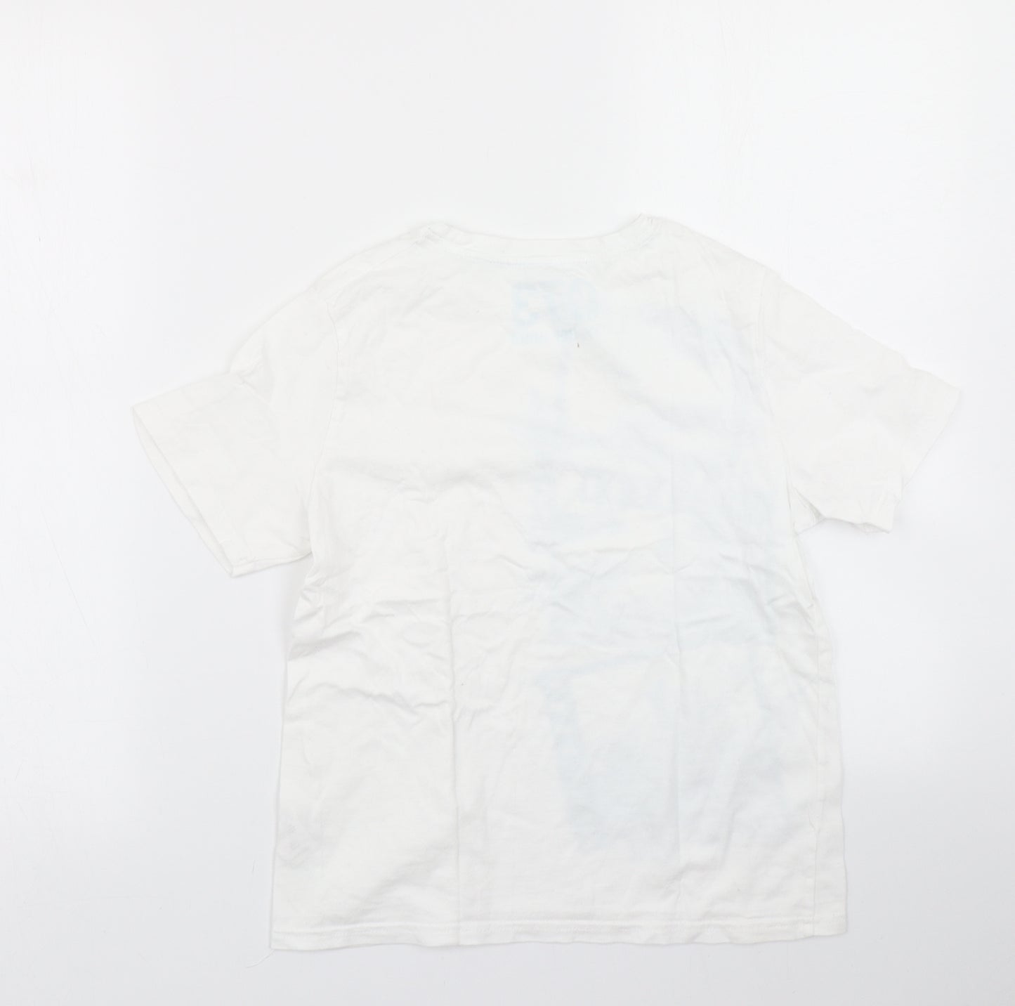 Cherokee Boys White   Basic T-Shirt Size 9-10 Years