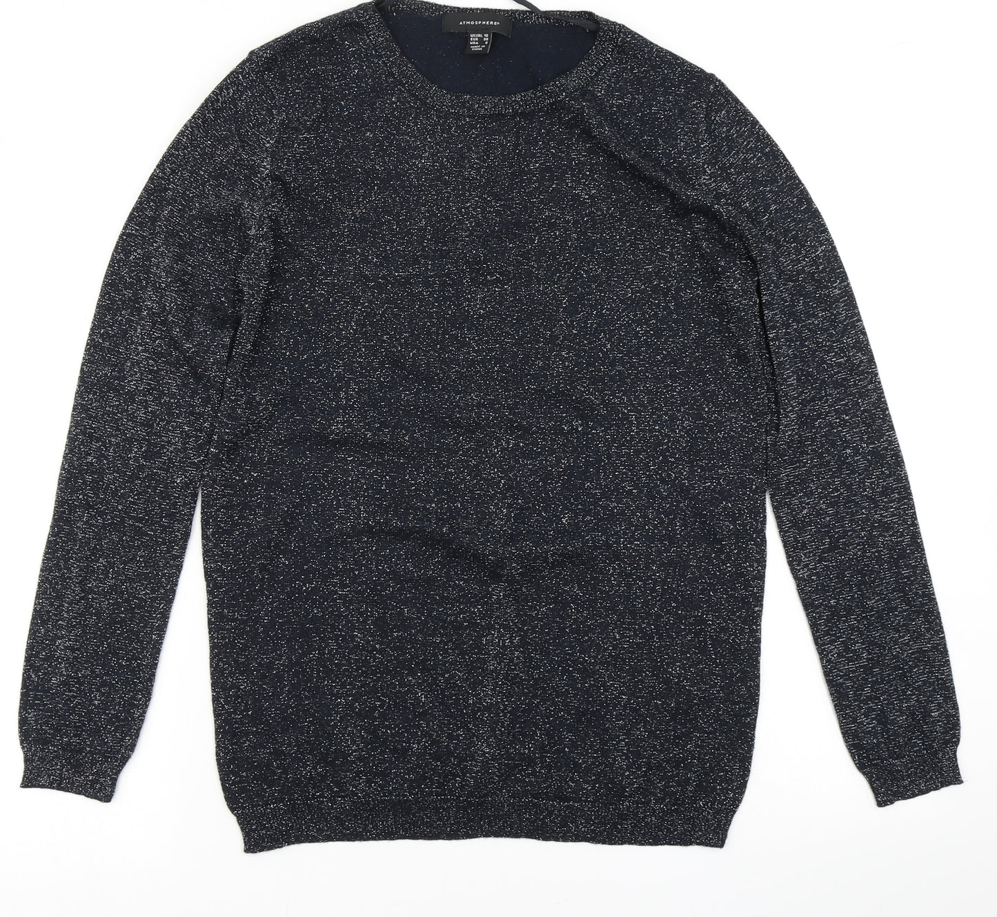 Atmosphere Womens Blue  Knit Pullover Jumper Size 10