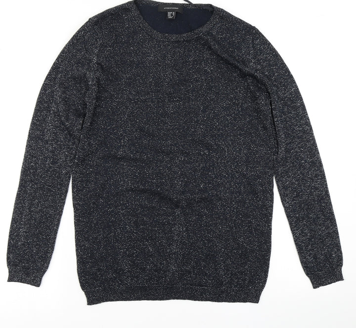 Atmosphere Womens Blue  Knit Pullover Jumper Size 10