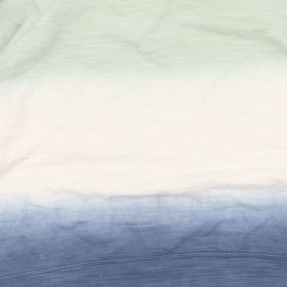 M&S Collection Womens Green   Pullover Sweatshirt Size 14  - ombre