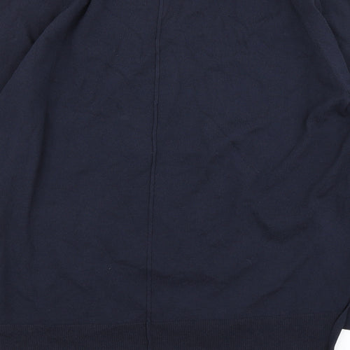 Bohemia Womens Blue  Knit Pullover Jumper Size XL