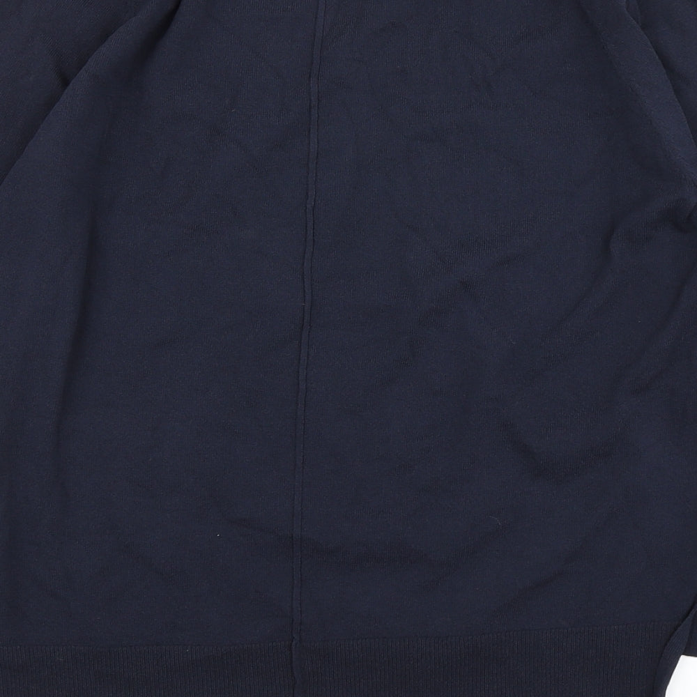 Bohemia Womens Blue  Knit Pullover Jumper Size XL