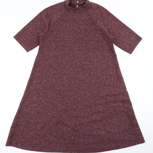 George Womens Purple   A-Line  Size 8