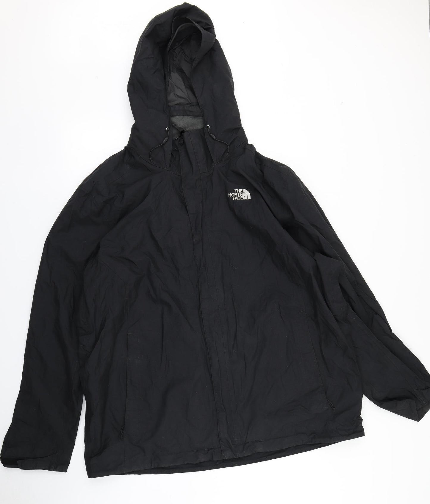 The North Face Mens Black   Rain Coat Coat Size 2XL