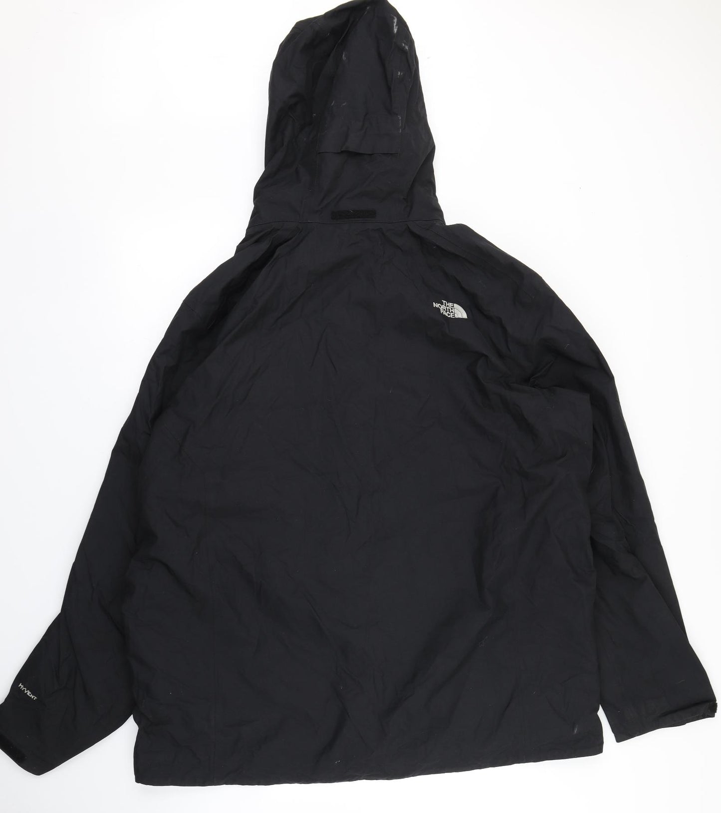 The North Face Mens Black   Rain Coat Coat Size 2XL