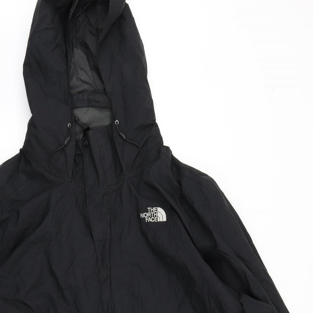 The North Face Mens Black   Rain Coat Coat Size 2XL