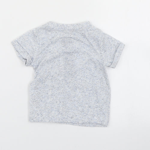 F&F Boys Blue   Basic T-Shirt Size 0-3 Months