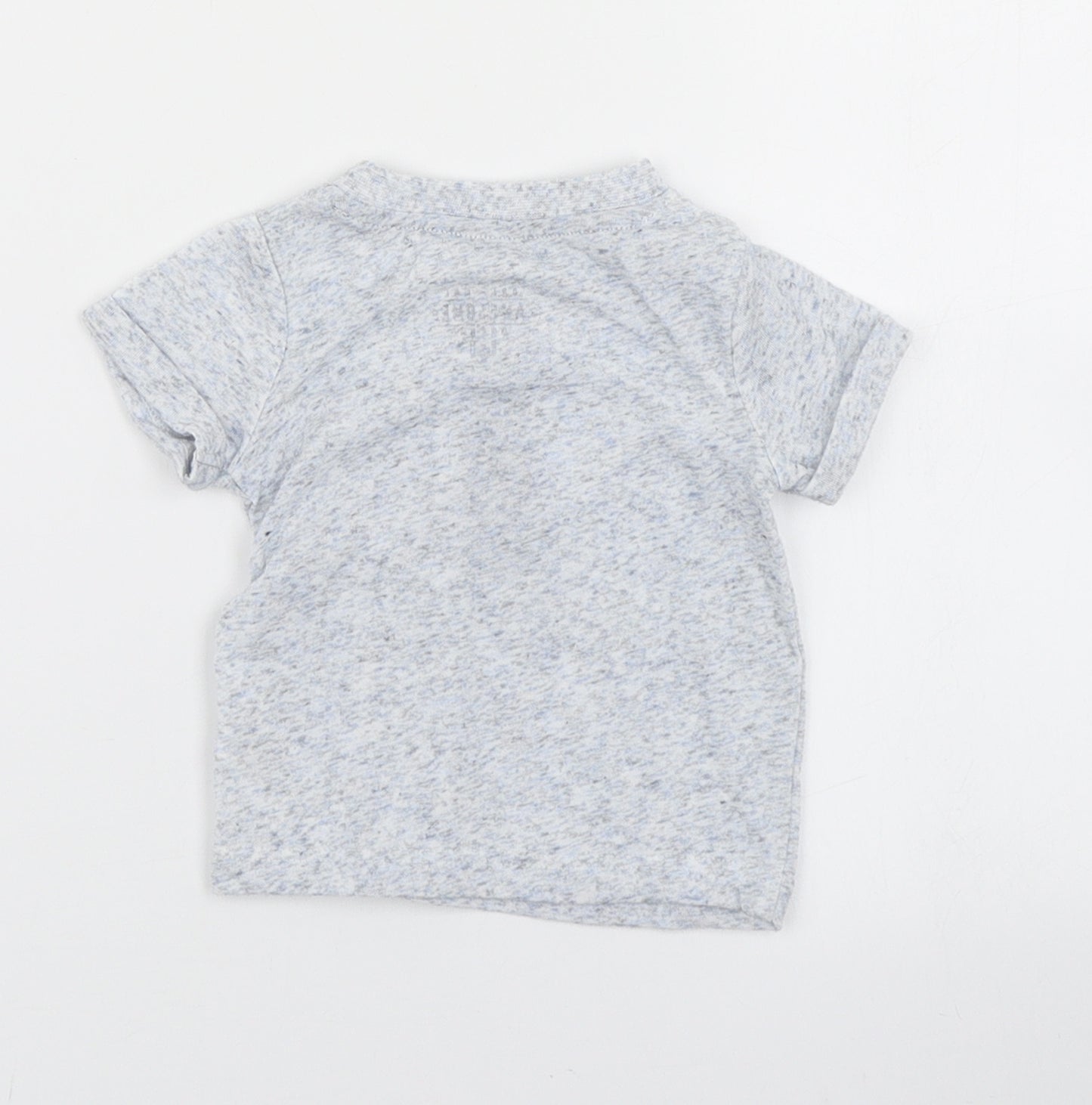 F&F Boys Blue   Basic T-Shirt Size 0-3 Months
