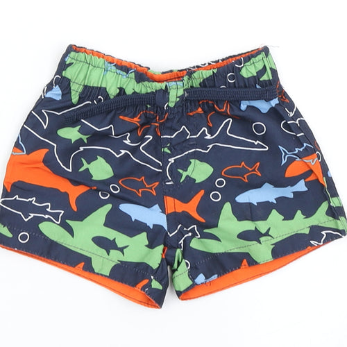 Mini Rebel Boys Blue   Shorts Outfit/Set Size 3-6 Months