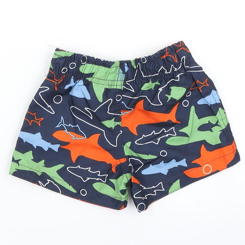 Mini Rebel Boys Blue   Shorts Outfit/Set Size 3-6 Months