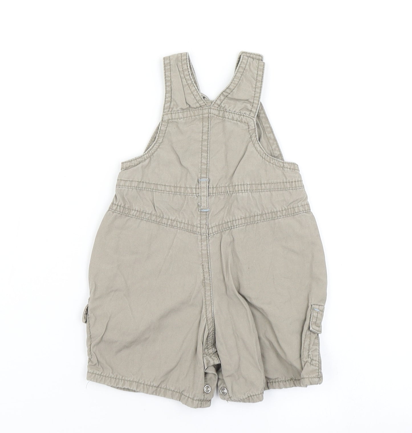 Matalan Boys Brown   Dungaree One-Piece Size Newborn  - Tiny Baby Disney Tigger
