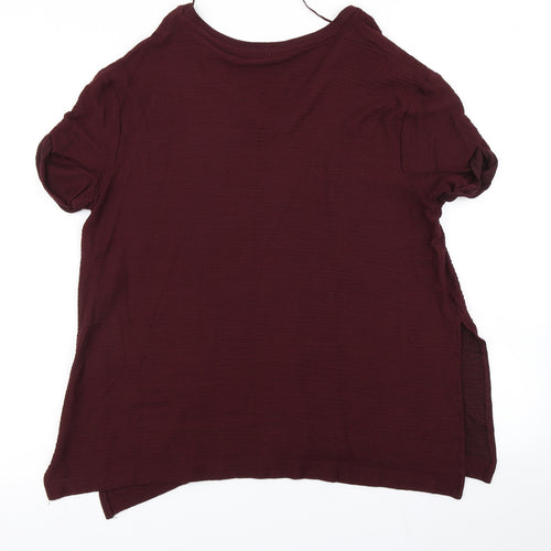 Zara Womens Purple   Basic T-Shirt Size M