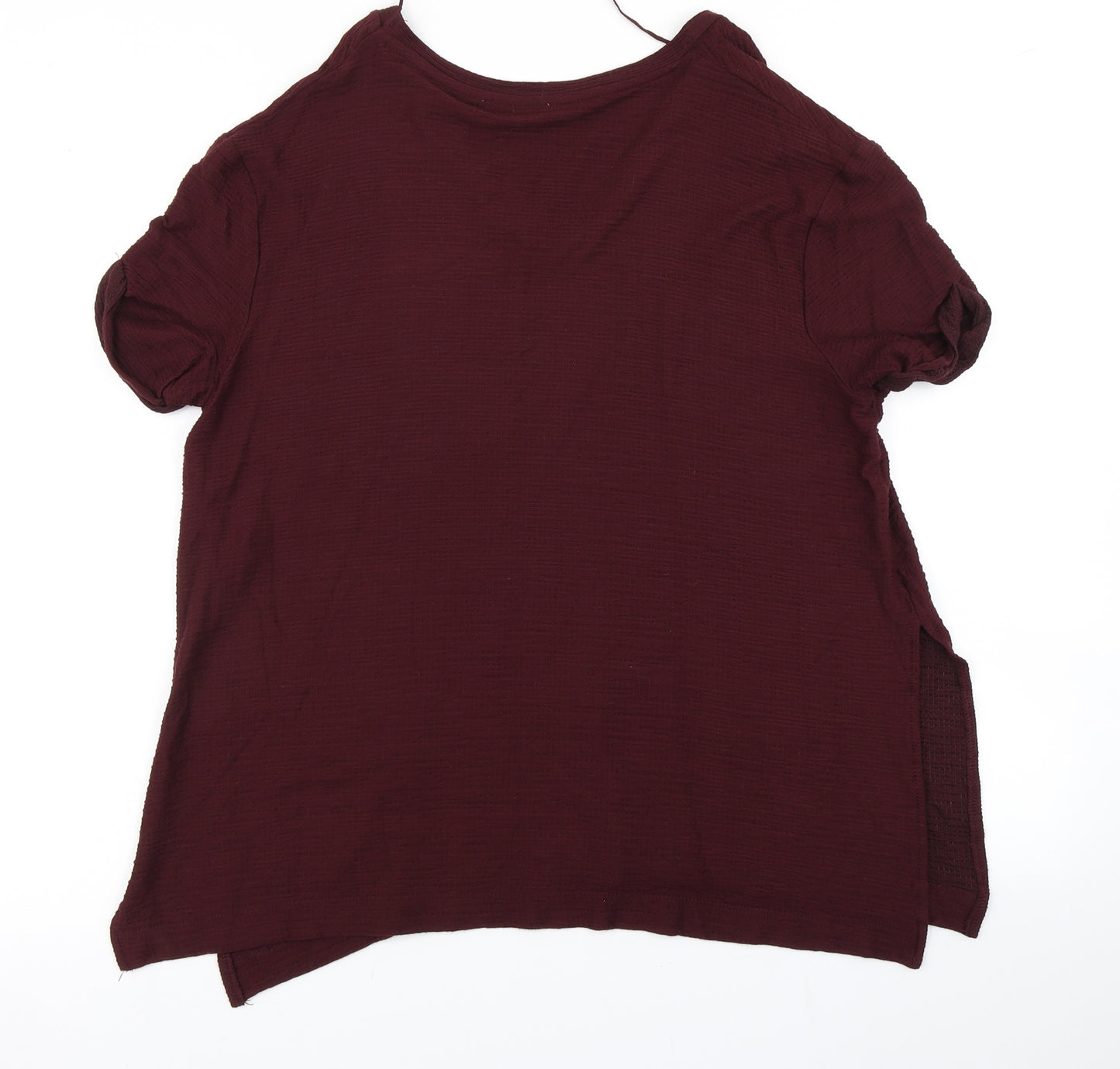 Zara Womens Purple   Basic T-Shirt Size M