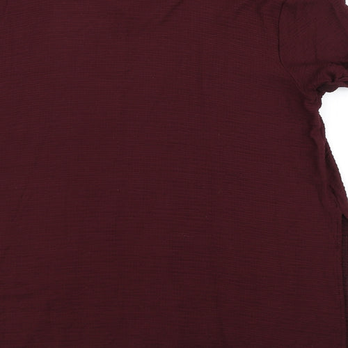 Zara Womens Purple   Basic T-Shirt Size M