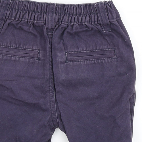 Little Rebel Boys Blue   Cropped Trousers Size 12-18 Months