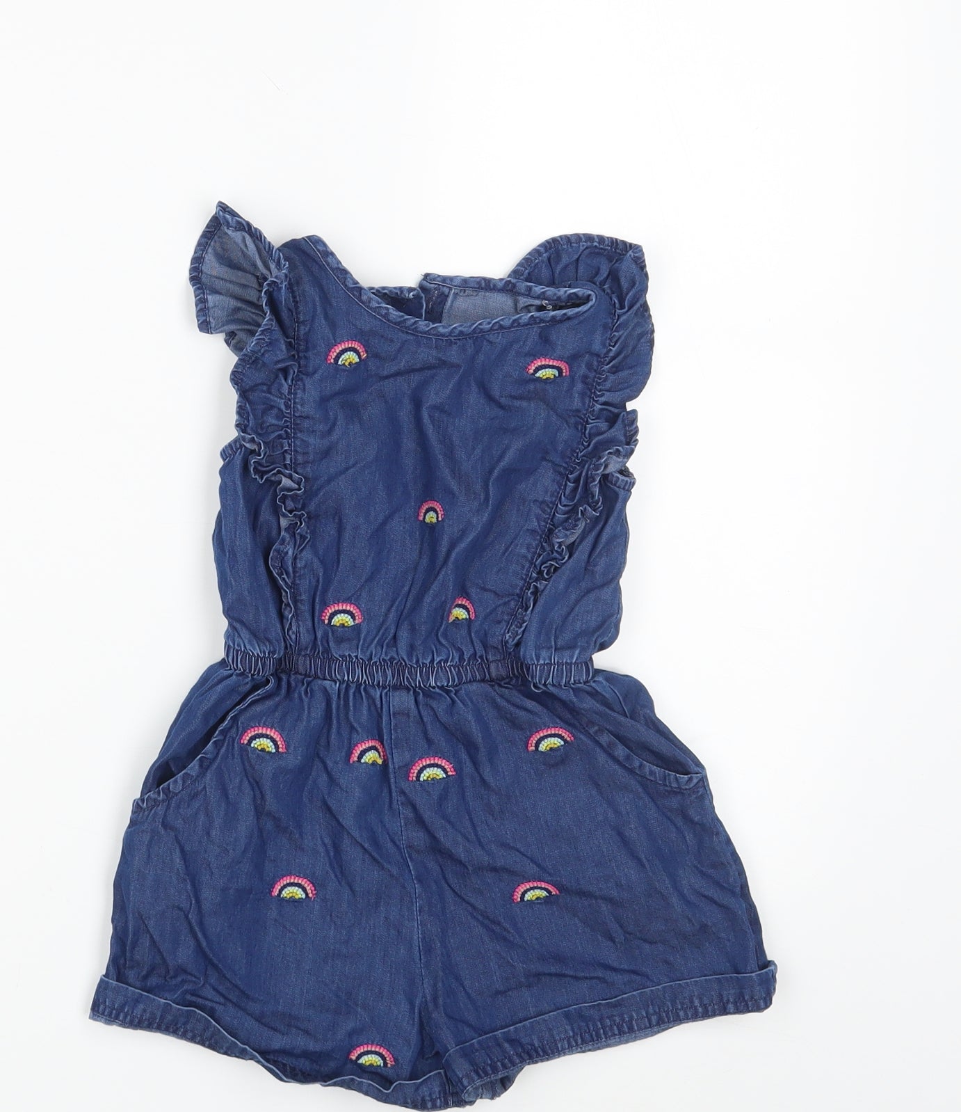 Very Girls Blue   Playsuit One-Piece Size 4-5 Years