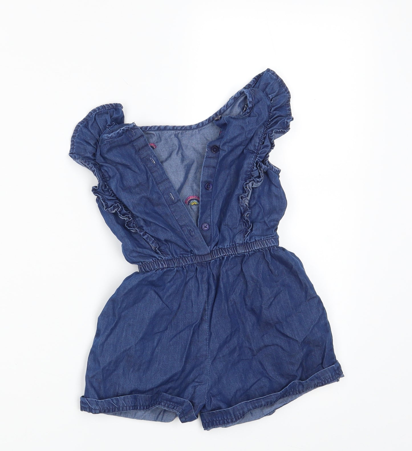 Very Girls Blue   Playsuit One-Piece Size 4-5 Years