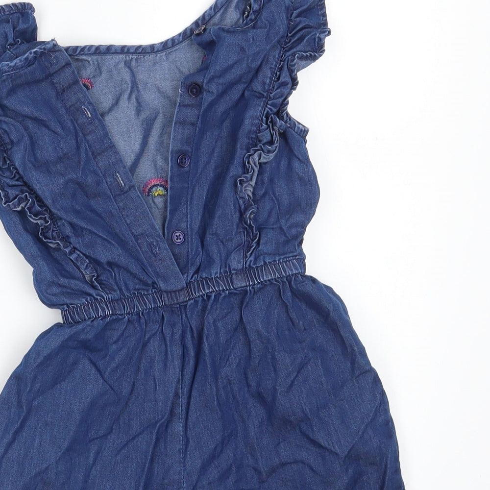 Very Girls Blue   Playsuit One-Piece Size 4-5 Years