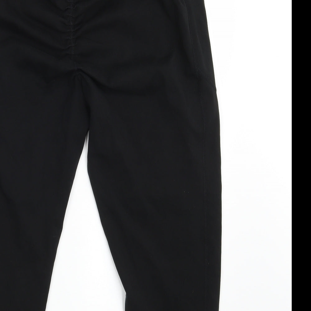 CCX Womens Black   Compression Leggings Size 24 L22 in