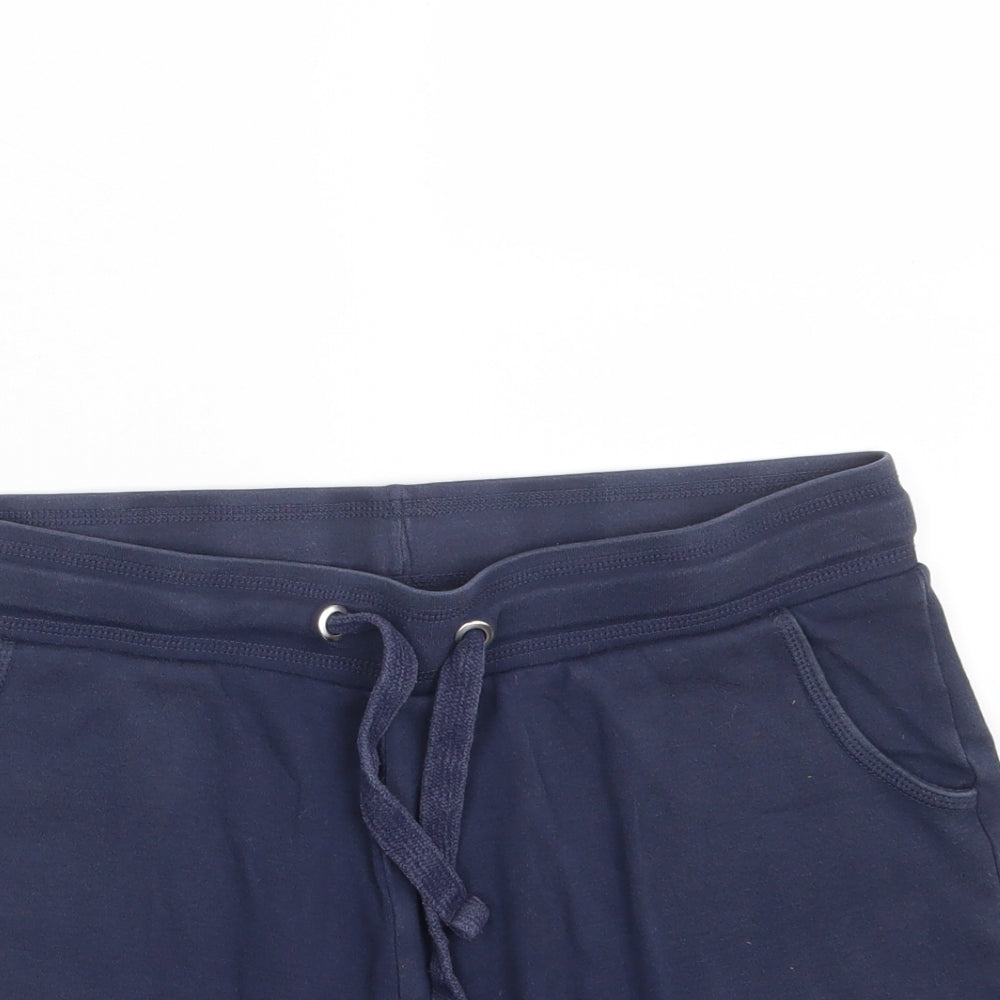TU Womens Blue   Sweat Shorts Size 12