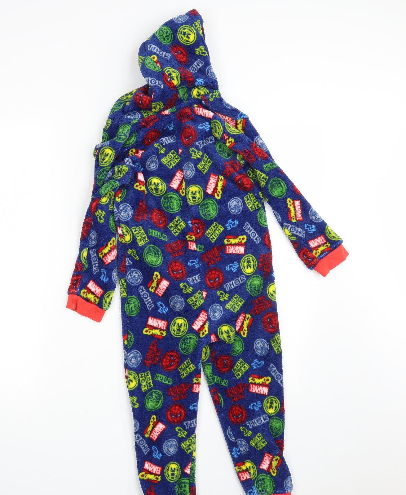 Marvel Boys Multicoloured Geometric   One Piece Size 5-6 Years  - Inside Leg 18 Inches