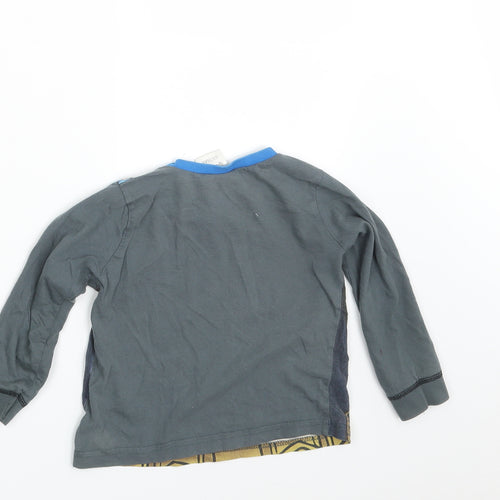 Batman Boys Grey   Pullover Sweatshirt Size 2-3 Years  - Batman