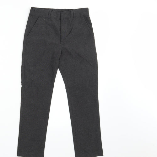 F&F Boys Grey   Dress Pants Trousers Size 7-8 Years
