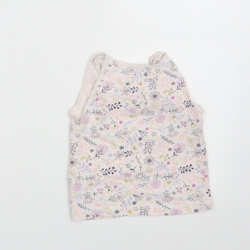 Nutmeg Girls Pink Floral  Camisole Tank Size 3-4 Years
