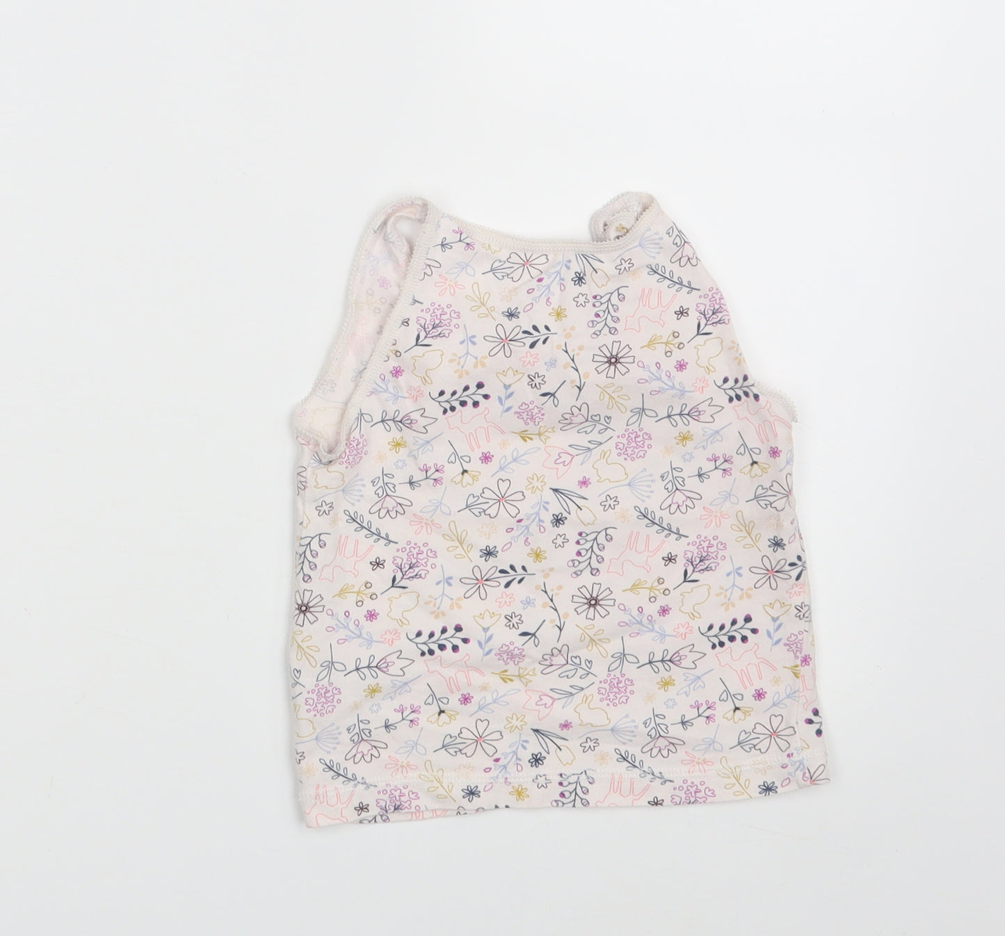 Nutmeg Girls Pink Floral  Camisole Tank Size 3-4 Years